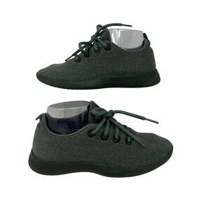 Allbirds Wool Runners WR Womens Comfort Shoes Sneakers Size 8 Green Warm Lace Up